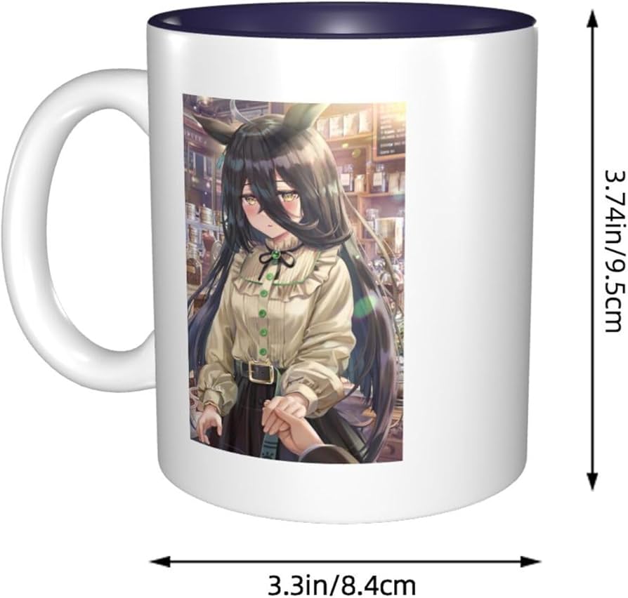 Amazon.co.jp: マグカップ ウマ娘 マンハッタンカフェ 陶磁器 コーヒー